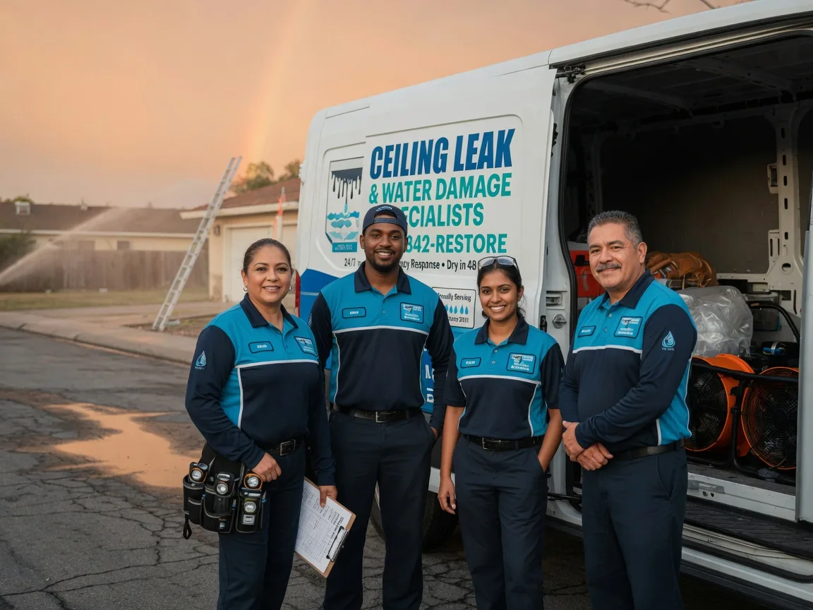 Ceiling Leak Cleanup company in Zap, ND